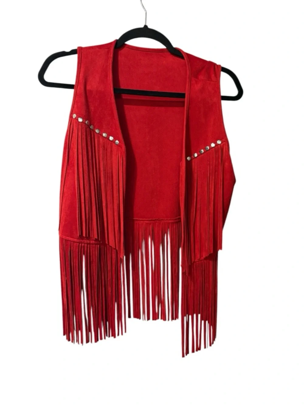 Fringe Sleeveless Open Vest - Picture 4 of 7